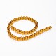 Стеклянные круглые пряди из бисера GLAA-I028-6mm-11-2