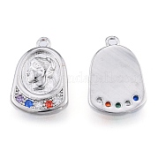 Латунные подвески из микро-паве KK-N216-578P