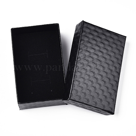 Шкатулки для драгоценностей из фактурного картона с ромбами CBOX-T006-02A-1