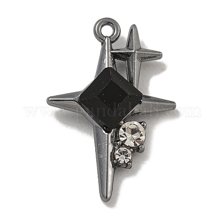 Подвески из сплава со стразами PALLOY-F312-48B-01-1