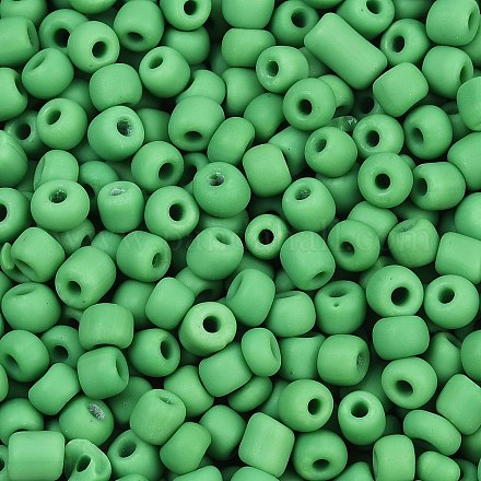 Матовое непрозрачное стекло бисер SEED-R029-4mm-A10-1