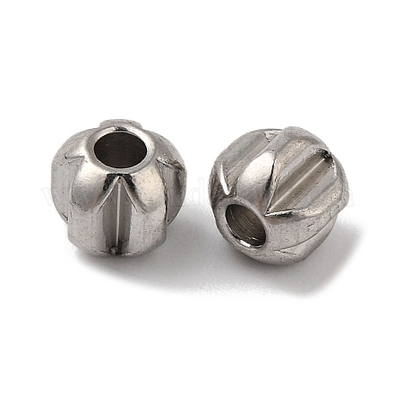 Бусины из нержавеющей стали марки 304 STAS-S129-02P-1