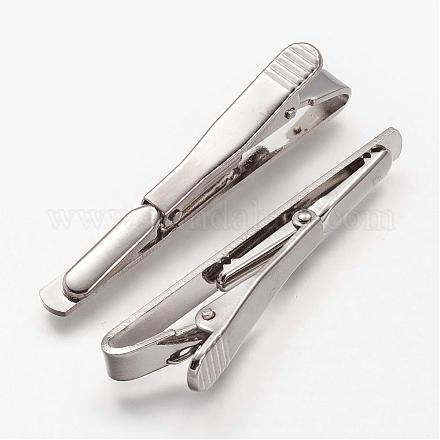 Латунь Зажимы для галстука KK-F679-01P-1