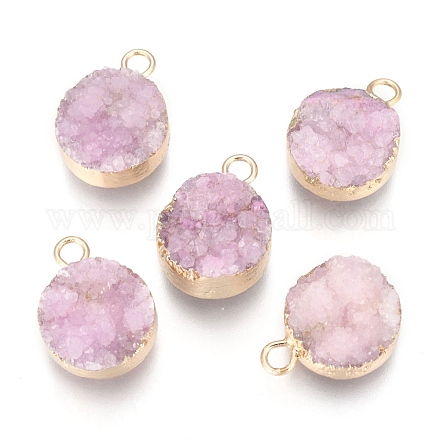 Естественно druzy агат подвески G-L566-A05-1