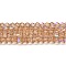 Transparent Electroplate Glass Beads Strands, AB Color Plated, Faceted, Bicone, Dark Goldenrod, 2.9~3.3x2.5mm, Hole: 0.7mm, about 135~140pcs/strand, 38~40cm