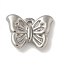 Anti-Tarnish 304 Stainless Steel Pendants, Butterfly Charms, Stainless Steel Color, 12x16x4mm, Hole: 1.6mm