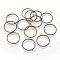 Brass Linking Rings, Nickel Free, Antique Bronze, 16x0.65mm, Inner Diameter: 15mm