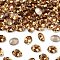 Preciosa® MAXIMA Crystal Fancy Stones, Czech Crystal, 435 12 601 Oval, Dura Foiling, 10330 Lt.Col.Topaz, 8x6mm