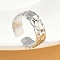 304 Stainless Steel Rings, Platinum, 7.5mm