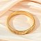 304 Stainless Steel Flat Snake Chain Bracelet, Stretch Bracelet, Golden, Inner Diameter: 2-1/2 inch(6.3cm), Wide: 12mm