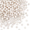 OLYCRAFT 440~450pcs 4mm Natural White Jade Beads Gemstone Round Loose Beads Undyed Round Stone Beads Spacer Beads for Bracelet Necklace Earrings DIY Jewelry Making Crafts