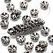 Brass Grade A Crystal Rhinestone Spacer Beads, Cadmium Free & Lead Free, Waves Edge, Rondelle, Gunmetal, 10x4mm, Hole: 2mm