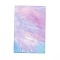 Cardboard Earring Necklace Display Cards, Rectangle, Colorful, Cloud Pattern, 9.1x6x0.05cm, Hole: 1.8mm