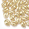 Brass Charms, Cadmium Free & Nickel Free & Lead Free, Cowrie Shell, Real 18K Gold Plated, 13x9x3mm