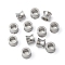 Tarnish Resistant 304 Stainless Steel Beads, Column, Stainless Steel Color, 10x8mm, Hole: 6mm