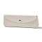 Silicone Storage Bag for Cosmetics, Magnetic Snap Portable Storage Bag, Rectangle, Cornsilk, 7.2x19.8x3cm
