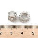 Латунные микро проложить Цирконий Европейский бисером KK-P297-01P-01-2
