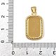 Латунные микро проложить кубического циркония подвески KK-D424-21D-G-3