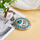 Застежки-пряжки из сплава эмали FIND-WH0126-367-4