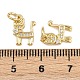 Латунные микро проложить кубического циркония подвески KK-A269-63G-3