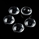 Прозрачные стеклянные кабошоны X-GGLA-R026-18mm-6