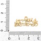 Подвески с рождественской тематикой из нержавеющей стали 304 STAS-G359-01G-01-3