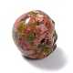 Бусины из природных Unakite G-C038-01P-3