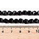 Бусины из натурального черного агата (окрашенные и нагретые) G-T138-221A-5