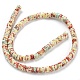 Синтетические бирюзовые бусины G-H060-02B-09-3