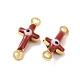 Подвески из латунной эмали KK-J302-08G-02-3