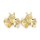Латунные микро проложить кубического циркония подвески KK-F862-16G-1