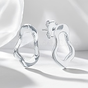 Модные серьги-гвоздики из стерлингового серебра s925 WB5644