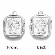 Латунные подвески KK-R126-027P-NF