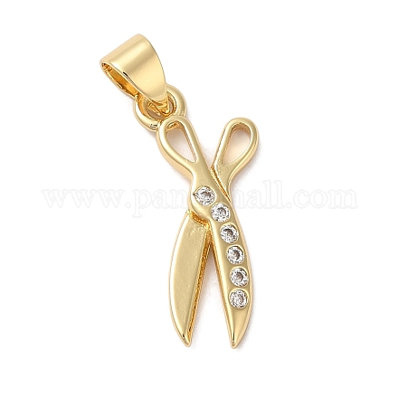 Подвески из латуни и кубического циркония KK-L216-066G-1