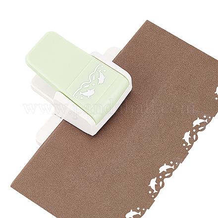 Мини пластиковый дырокол для скрапбукинга и поделок из бумаги DIY-WH0349-57A-1