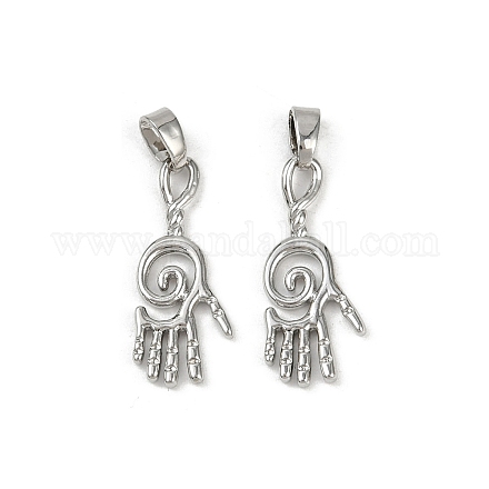 Латунные подвески KK-C093-02P-1