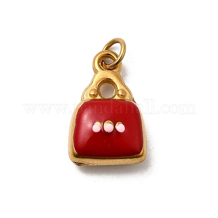 Подвески из нержавеющей стали 304 с эмалью STAS-B097-09G-02-1
