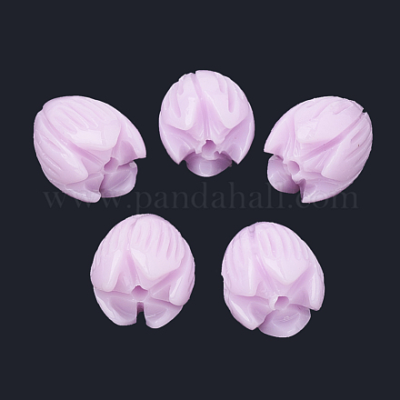 Окрашенные синтетические коралловые бусы CORA-N002-B-04I-1