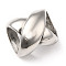 Non-Tarnish 304 Stainless Steel Beads, Infinity, Stainless Steel Color, 13x10x11mm, Hole: 7x8mm
