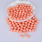 Round Silicone Focal Beads, Light Salmon, 15mm, Hole: 2mm