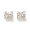 Brass Beads, Cadmium Free & Nickel Free & Lead Free, Long Drum, 925 Sterling Silver Plated, 4.5x4.5mm, Hole: 1mm