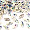 Preciosa® MAXIMA Crystal Fancy Stones, Czech Crystal, 435 14 615 Navette(Horse Eye), Dura Foiling, 00030 200 Crystal AB, 15x7mm