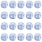 20Pcs Blue Cube Letter Silicone Beads 12x12x12mm Square Dice Alphabet Beads with 2mm Hole Spacer Loose Letter Beads for Bracelet Necklace Jewelry Making, Letter.R, 12mm, Hole: 2mm