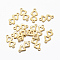 304 Stainless Steel Links connectors, Heart to Heart, Golden, 12x6x1mm, Hole: 1mm