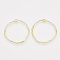 Alloy Open Back Bezel Pendants, For DIY UV Resin, Epoxy Resin, Pressed Flower Jewelry, Ring, Light Gold, 34.5~35x34.5x1.5mm, Hole: 2.5x1mm
