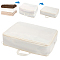Down Jacket Polyester Storage Bag, Floral White, 420x500x8mm