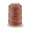 6-Ply Polyester Cord, for Jewelry Making, Colorful, 0.5mm, about 251.53 Yards(230m)/Roll