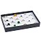1Pc Cardboard Ring Boxes, with Window Jewelry Box, Rectangle, White, 13.5x21.7cm