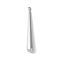 304 Stainless Steel Pendants, Teardrop Charm, Anti-Tarnish, Stainless Steel Color, 41x6mm, Hole: 1.8mm