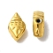 304 Stainless Steel Beads, Conch, Golden, 8x5x3mm, Hole: 0.9mm